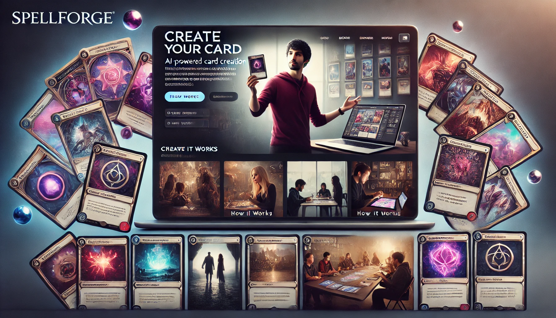 SpellForge NFT 抽卡服務